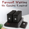Wireless restaurant paging system restaurant pager customer guest white pager