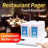 Wireless restaurant paging system custom queue calling pager 1 + 16