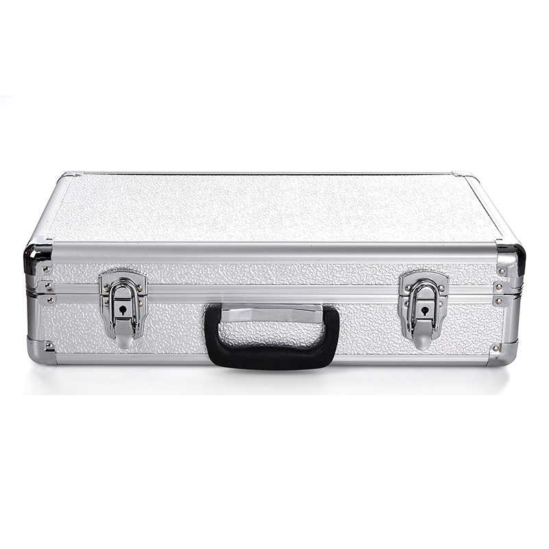 2 way double radio transmitter with earpiece receiver suitcase storage box