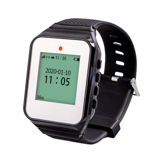 Wireless wristwatch beep pager wristband pager watch for restaurant hospital factory KTV bar hotel construction site bank plant