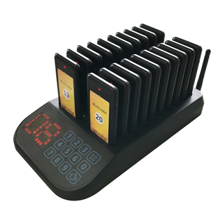 20 Beepers Coaster Pager Call System Restaurant Pager Wireless Calling System for Restaurant