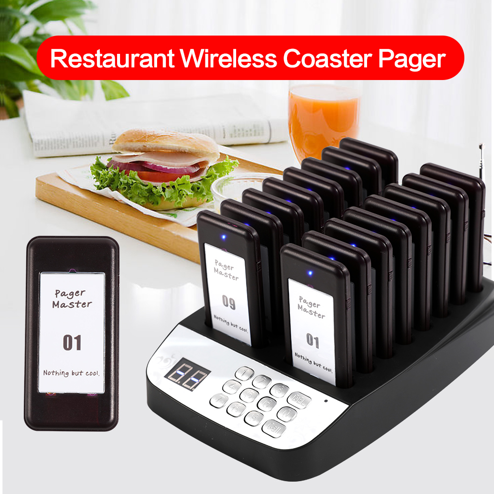 Wireless restaurant paging system restaurant pager customer guest pager