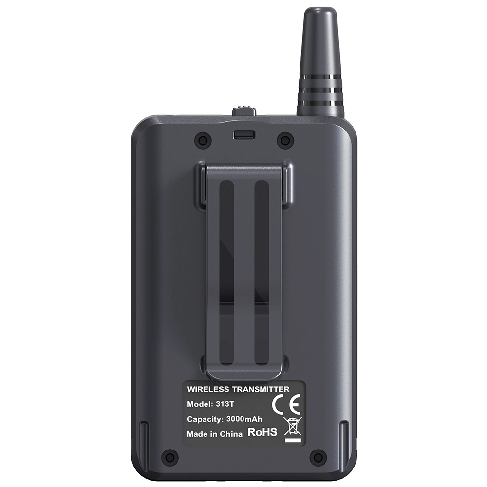 Whisper wireless radio tour guide system 2 transmitter in one group system 313T for training interpreting and conference
