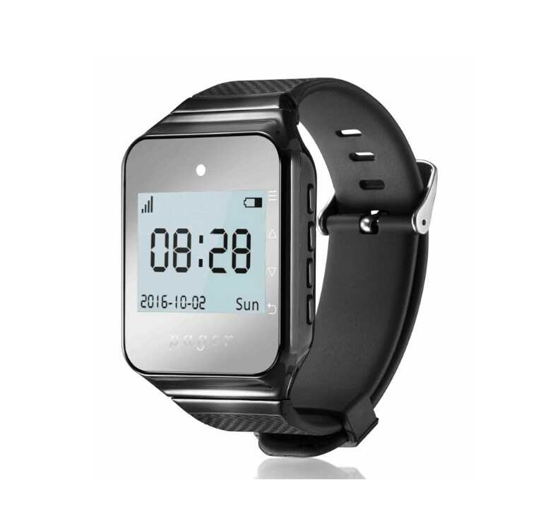 Watch beep wrist watch pager wristband pager watch for restaurant hospital factory KTV bar hotel construction site bank